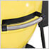 20-Inch Charcoal Kamado Grill with Pizza Stone and Wheels (Yellow)