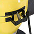 20-Inch Charcoal Kamado Grill with Pizza Stone and Wheels (Yellow)