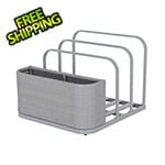 Sunjoy Group Rust-Proof Aluminum Pool Float Storage Rack (Grey)