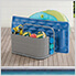 Rust-Proof Aluminum Pool Float Storage Rack (Grey)