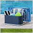 Rust-Proof Aluminum Pool Float Storage Rack (Navy)