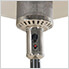 47K BTU Avanti Outdoor Portable Propane Patio Heater with Wheels