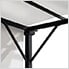 9 x 9 Steel Frame Pergola with Adjustable Canopy Roof (White)