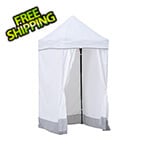 Sunjoy Group 4 x 4 Pop-Up Canopy Tent (White / Gray)