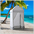 4 x 4 Pop-Up Canopy Tent (White / Gray)