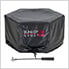 28-Inch Black Steel Wood Burning Outdoor Smokeless Fire Pit