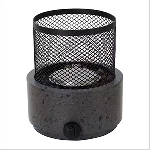Smokeless Tabletop Gas Fire Pit with Stainless Steel Burner