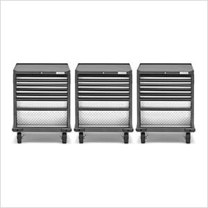3 x Premier 7-Drawer Modular GearDrawer