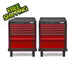 Gladiator 2 x Premier 7-Drawer Modular GearDrawer