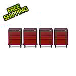 Gladiator 4 x Premier 7-Drawer Modular GearDrawer