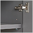 3-Piece 2-Door Garage Cabinet Kit in Ruby Red Metallic