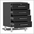3-Piece 4-Drawer Garage Cabinet Kit in Midnight Black Metallic