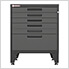 Black 6-Piece Garage Cabinet Set with Levelers