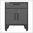 Black 6-Piece Garage Cabinet Set with Levelers