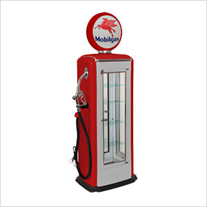 Mobilgas Tokheim 39 Style Display Case Gas Pump Replica
