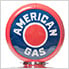 American Gas Tokheim 39 Style Gas Pump Replica