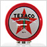 Texaco Tokheim 39 Style Gas Pump Replica with Hidden Mini Fridge