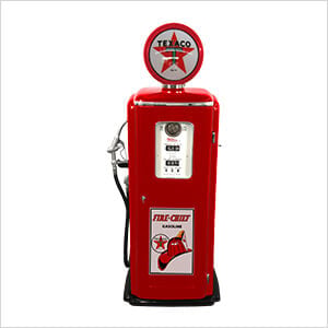 Texaco Fire Chief Tokheim 39 Style Gas Pump Replica with Hidden Mini Fridge