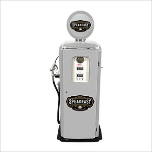 Speakeasy Tokheim 39 Style Gas Pump Replica with Hidden Mini Fridge