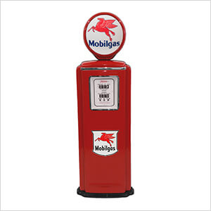 Mobilgas Tokheim 39 Gas Pump Replica Wall Relief