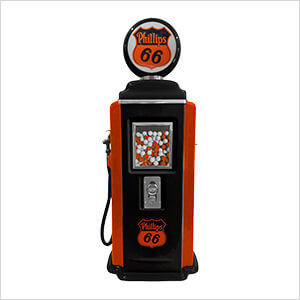 Phillips 66 Retro Gas Pump Replica Tokheim Gumball Machine