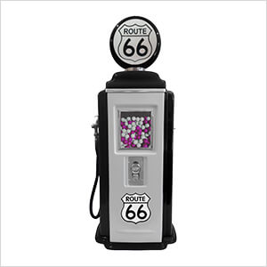 Route 66 Retro Gas Pump Replica Tokheim Gumball Machine
