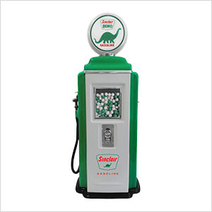 Sinclair Dino Gasoline Retro Gas Pump Replica Tokheim Gumball Machine