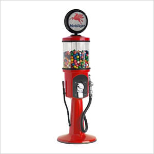 Mobilgas Retro Gas Pump Replica Mini Gravity Feed Gumball Machine