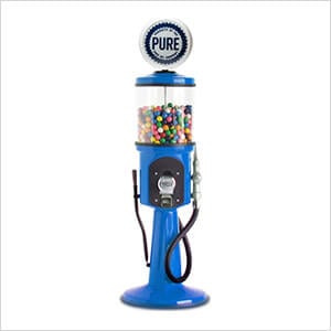 Pure Retro Gas Pump Replica Mini Gravity Feed Gumball Machine