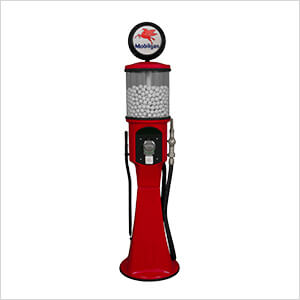 Mobilgas Retro Gas Pump Replica Junior Gravity Feed Gumball Machine