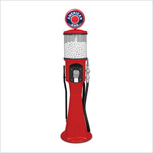 American Gas Retro Gas Pump Replica Junior Gravity Feed Gumball Machine