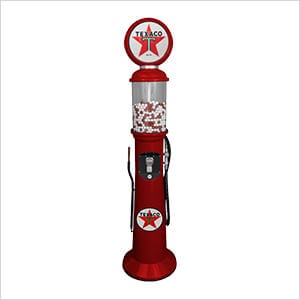 Texaco Retro Gas Pump Replica Tall Gravity Feed Gumball Machine