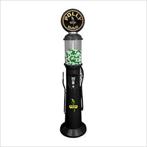 Polly Gas Retro Gas Pump Replica Tall Gravity Feed Gumball Machine