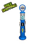 Roadside Relics Blue Sunoco Retro Gas Pump Replica Tall Gravity Feed Gumball Machine