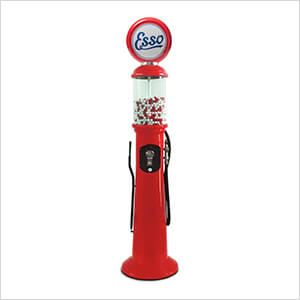 Esso Retro Gas Pump Replica Tall Gravity Feed Gumball Machine