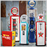 Pennzoil Retro Gas Pump Replica Tall Gravity Feed Gumball Machine