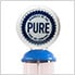 Pure Retro Gas Pump Replica Tall Gravity Feed Gumball Machine