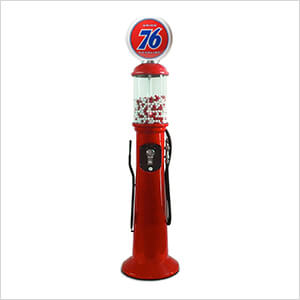 Union 76 Retro Gas Pump Replica Tall Gravity Feed Gumball Machine