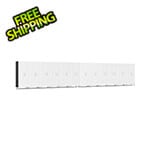 Ulti-MATE Garage Cabinets 12-Piece Tall Garage Cabinet Kit in Starfire White Metallic