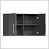 4-Piece Oversized Wall Cabinet Kit in Graphite Grey Metallic