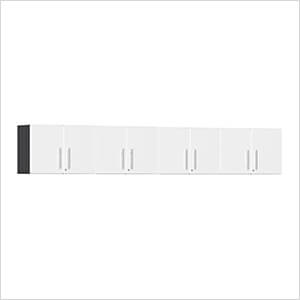 4-Piece Oversized Wall Cabinet Kit in Starfire White Metallic