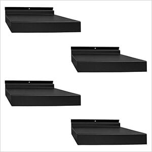 Stealth Slatwall Compact Shelf (4-Pack)