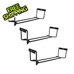Proslat Stealth Heavy-Duty Shelf Tool Organizer Bracket (3-Pack)