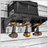 Stealth Slatwall Heavy-Duty Shelf Tool Organizer Bracket (3-Pack)