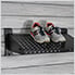 Stealth Slatwall 24-Inch Heavy Duty Metal Shelves (2-Pack)
