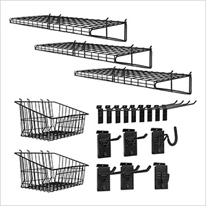 Stealth Slatwall Ultimate Bundle Kit