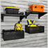 Stealth Slatwall Heavy-Duty Shelf and Basket Kit
