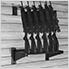 Stealth Slatwall Vertical 6 Firearm Holder