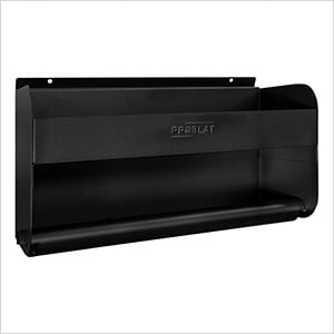 Stealth Slatwall Shelf and Paper Towel Holder