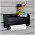 Stealth Slatwall Shelf and Paper Towel Holder